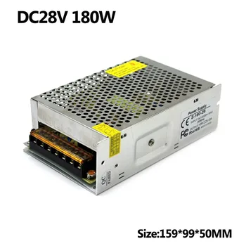 

Regulated DC28V Power Supply Switching 6.4A 180W Driver Adapter Transformer 110V 220V AC-DC 28V SMPS For CNC Machine LED CCTV