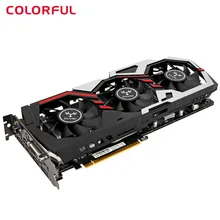 Original Colorful IGame 1070 U – 8GD5 Nvidia Geforce Top 256bit GDDR5 Graphics Card GeForce GTX 1070 With HDMI DVI DP Video Card