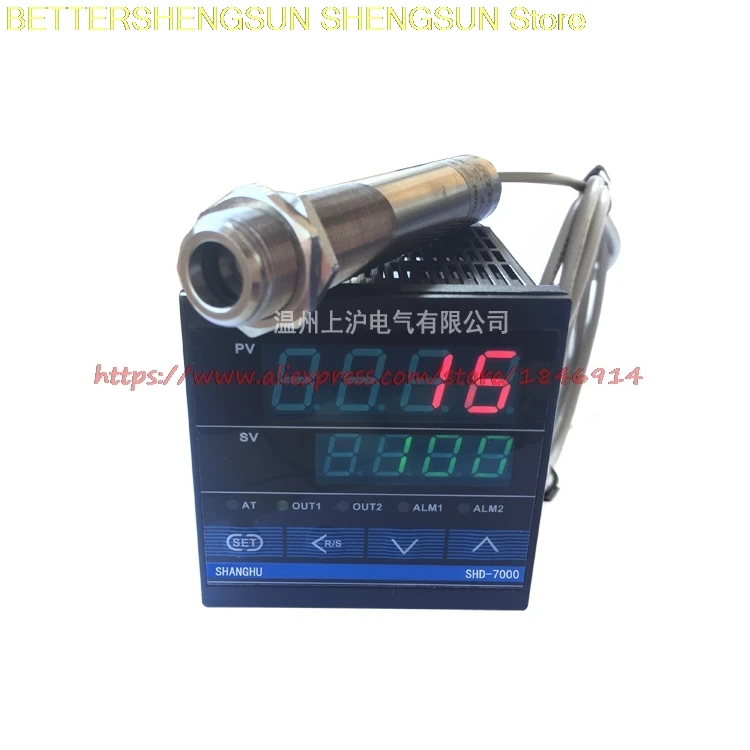 

0-800 degree of non contact Infrared temperature sensor probe with temperature control table