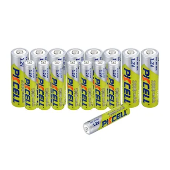 

16pcs/lot 3A Ni-MH AAA Batteries 8pcs 1000mAh 1.2V AAA & 8 pcs AA 2600MAH aa Rechargeable Battery For Camera Flashlight Toy