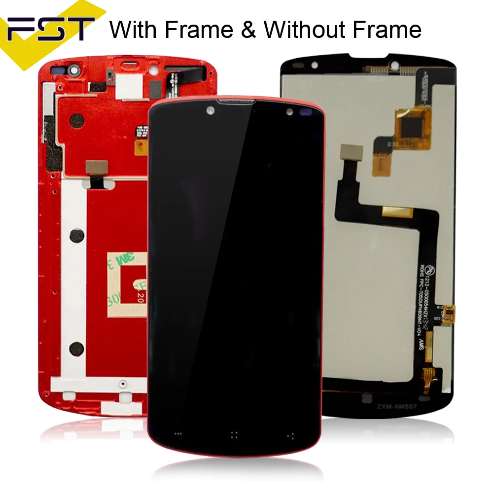 

5" For Prestigio MultiPhone PAP 7500 PAP7500 LCD Screen Display with Touch screen Digitizer Assembly With Frame Spare Parts