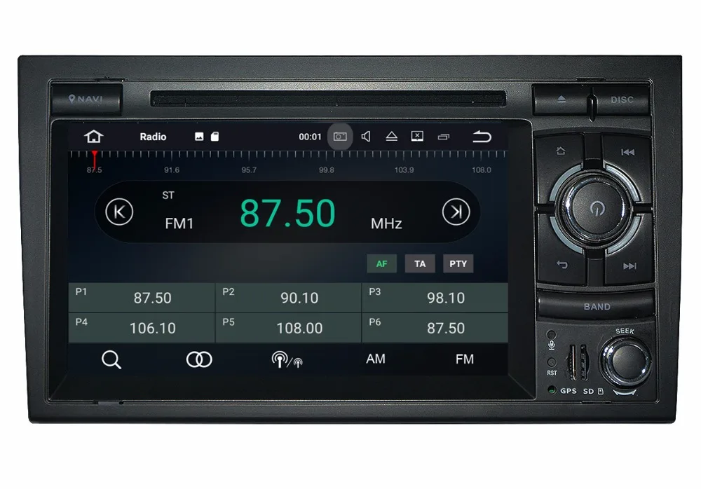 Clearance HIRIOT IPS Car Android 8.0 Multimedia Car DVD GPS Player For AUDI A4 SEAT EXEO Octa Core 4G RAM 32G ROM 16G Map Radio Wifi DAB 4