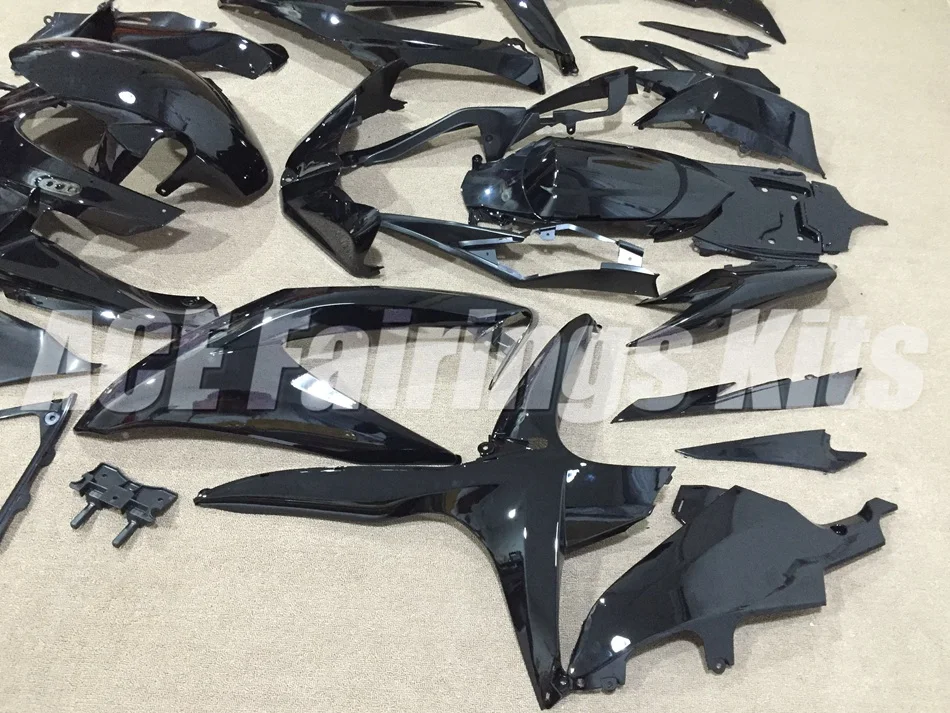 3 Подарки ABS обтекатель комплект подходит для SUZUKI GSXR600 GSXR750 08 09 10 600 750 K8 GSXR 600 750 2008 2009 2010 Пользовательские черный глянцевый