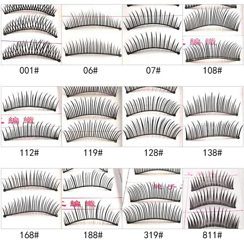 

high quality10 Pair False Eyelashes Natural And Regular Long Eyelashes Artificial Fake Eye Lashes Makeup Eye Lashes Makeup Tool