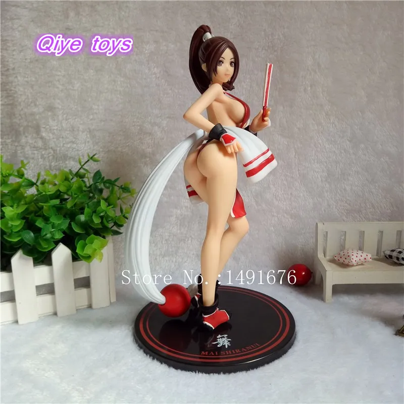 

The King Of Fighters XIII KOF13 Mai Shiranui Sexy PVC Action Figure Collection Toy Red 27cm