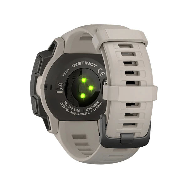 Силиконовый ремешок для часов JKER Quick Release для Garmin Instinct, сменный ремешок, легко подходят для часов, Wirstband - Цвет: creamy-white