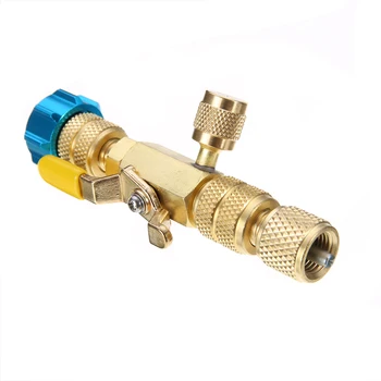 

New Valve Core Remove R22 R410A Air Conditioning Valve Core 1/4" Spool Interface Quick Remover Installer Tool 11cm Length