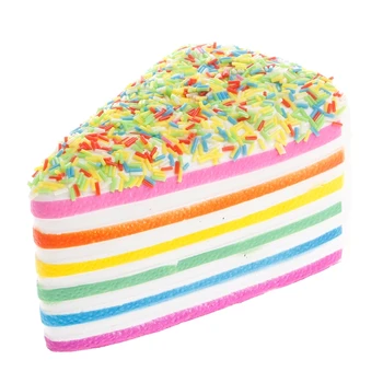 

Triangle Cake Squishy Super Slow Rising Stress Relieve Scented Soft Kid Toy Gift