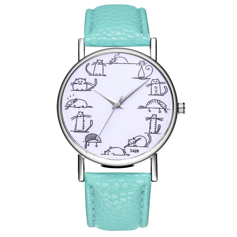Montre Femme Top Brand Luxury Women Watches Temperament Wild leather band Wrist Watches Fashion clock relogio feminino Y06 (5)