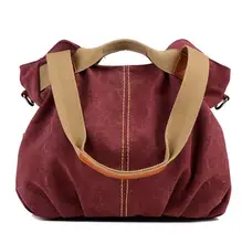 Canvas Fashion bucket Women Single Shoulder Bag leisure Lady handbag women messenger bags