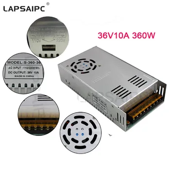 

360W 10A 36V Switching Power Supply Driver for CCTV camera LED Radio Lighting Transformers Power adapter free DHL 10PCS/LOT
