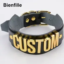 Персонализированное ожерелье-чокер из натуральной кожи с двумя слоями на выбор, вечерние женские ожерелья