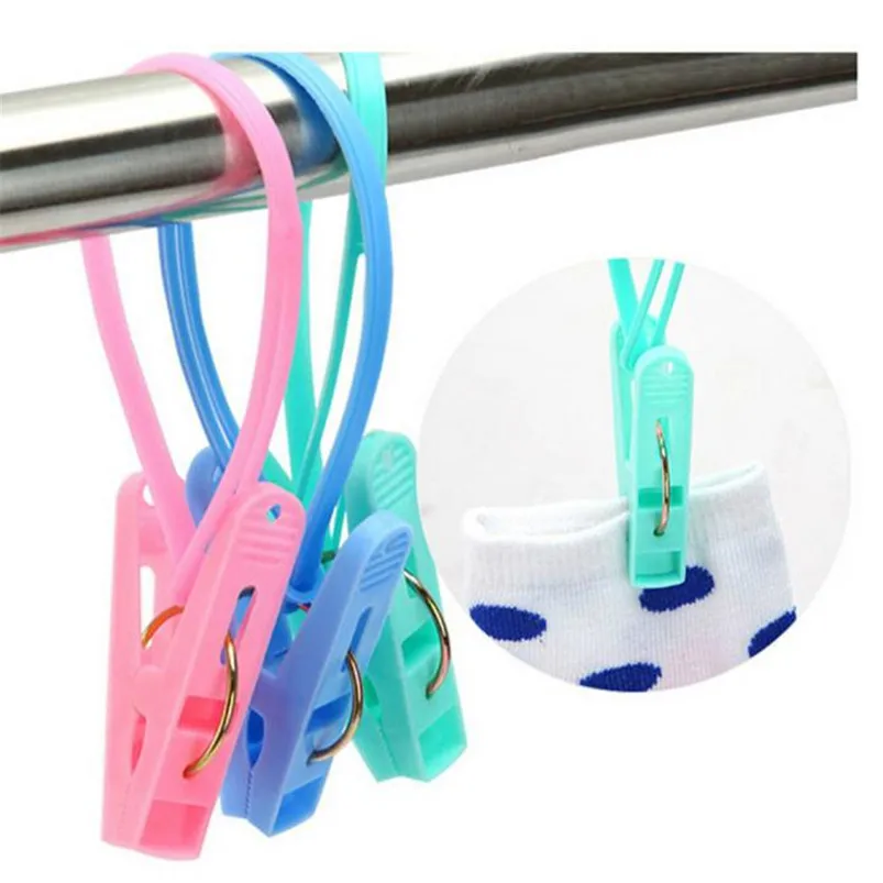 Home Supplies Hot Selling Set of 12 Beach Towel Clips in Fun Bright Prevents Towels Blowing Away drop shipping R02 (1)