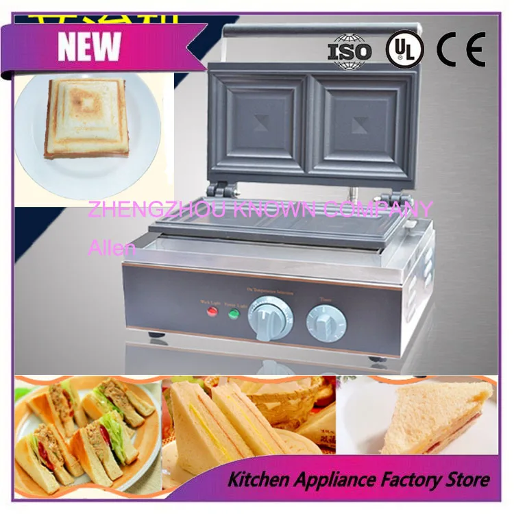 

hot sale sandwich machine to make breakfast/commercail waffle maker