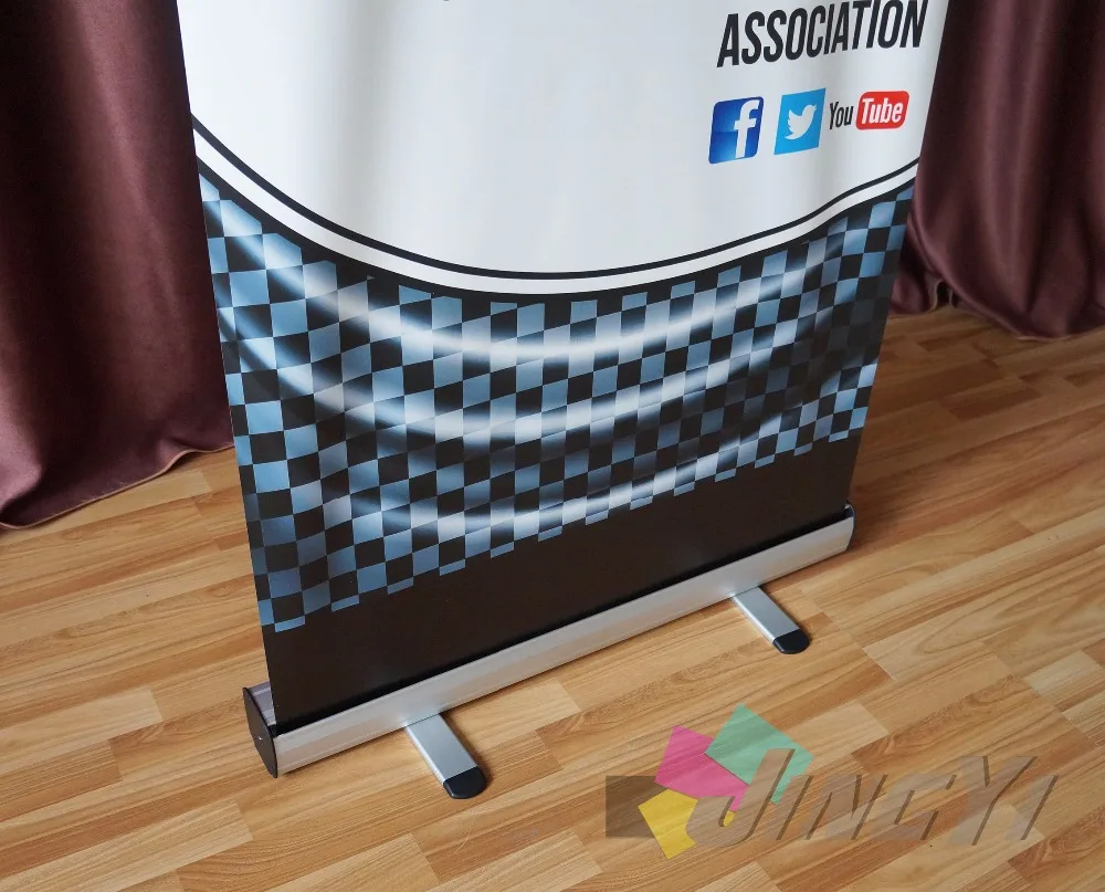 

200X85cm Roll up banner, pull up banner, Custom printing roll up display,Roll Screen banner, 2pcs with free shipping