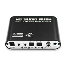 1 PCS Digital AC3 Optical to Stereo Surround Analog HD 5.1 Audio Decoder 2 SPDIF Ports HD Audio Rush for HD Players/DVD/XBOX360 цена 1 PCS Digital AC3 Optical to Stereo Surround Analog HD 5.1 Audio Decoder 2 SPDIF Ports HD Audio Rush for HD Players/DVD/XBOX360 цены онлайн