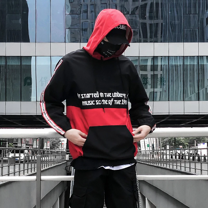 

2018 Couple Jacket New Arrival Autumn Hip Hop Jacket Splice Bomber Coat US Size XS-XL