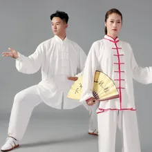 Men Women Martial Arts Tai Chi Uniforms Clothes Chinese Traditional Loose Long Sleeve Wushu Kung Fu Meditation Suit Wear Unisex цена Men Women Martial Arts Tai Chi Uniforms Clothes Chinese Traditional Loose Long Sleeve Wushu Kung Fu Meditation Suit Wear Unisex цены онлайн