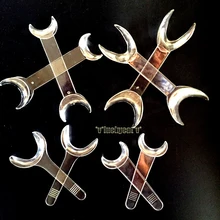 8 шт. зубные интраоральный щеки втягиватель прозрачный Рото расширители