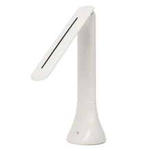Fashion USB Rechargeable Adjustable Touch Sensor LED Desk Table Lamp Bright European Style White Reading Light
