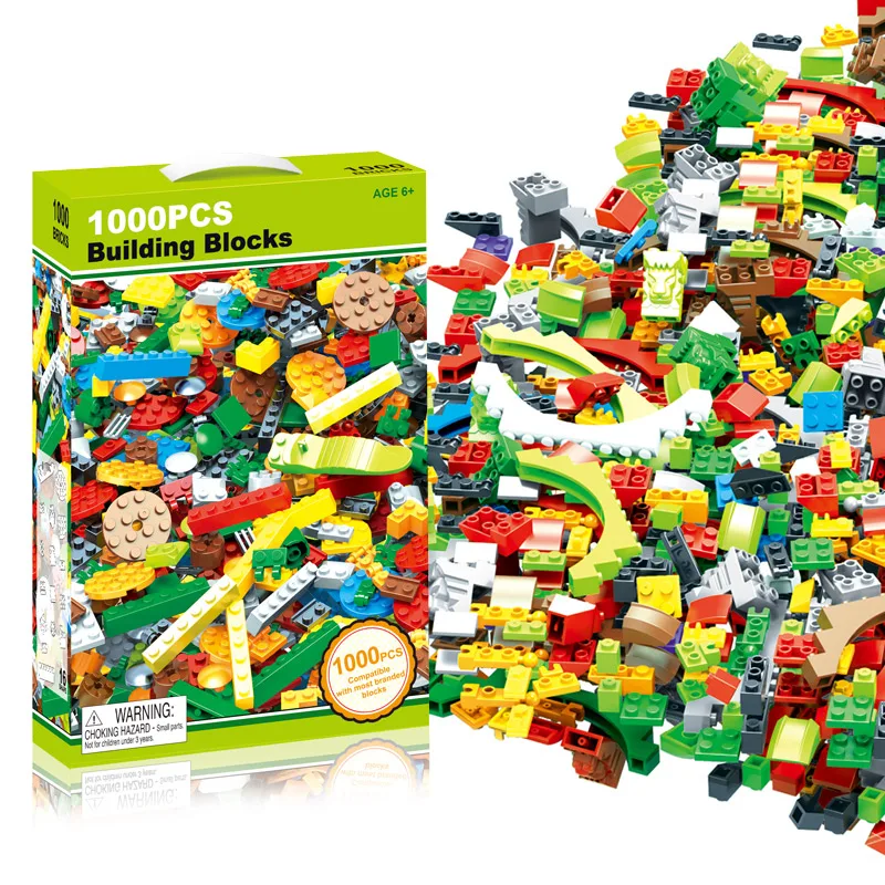 Creative 1000 PCS Building Blocks DIY Bricks Toys For Child Educational