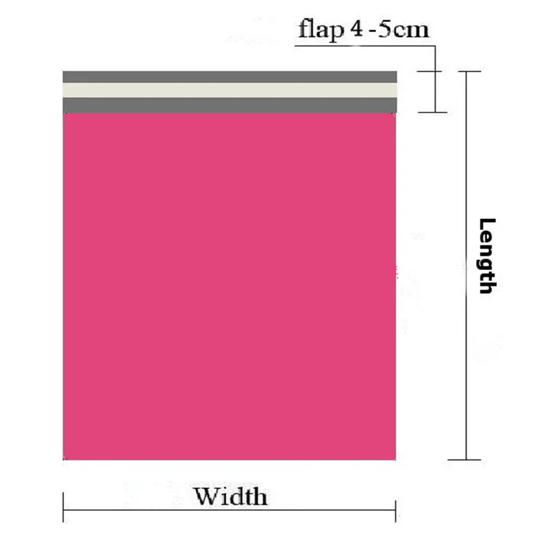 23x30 cm 100 lot saco Mailer Envelope