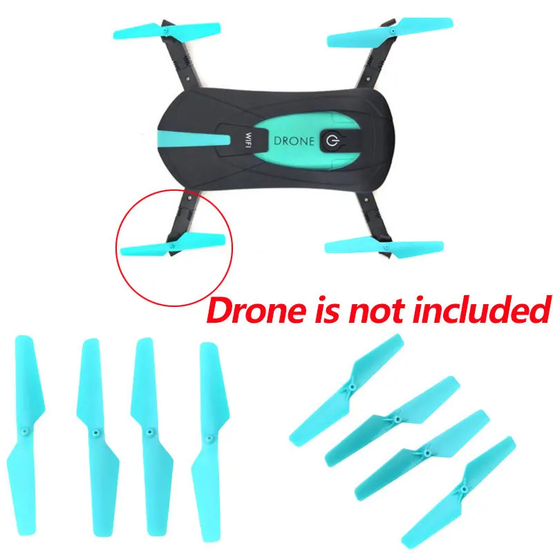 

HOT SALE High Quality 4Pcs Quadcopter Propellers Blades for 4-Axis JY018 Drone Propeller Blades Drone Replacement Drone Parts