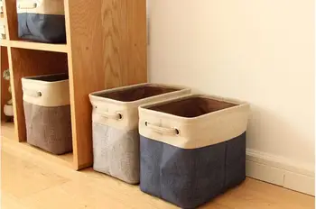 

Foldable Storage Basket Storage Boxes Bins Dirty Clothes Storage Box Laundry Basket Sundries Organizer Box Toy Home Storage