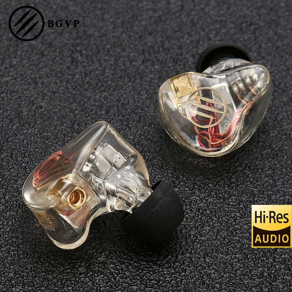 Новые BGVP DM6 Индивидуальные 5BA Наушники Audiophile HIFI Мониторы В Ухо Балансными