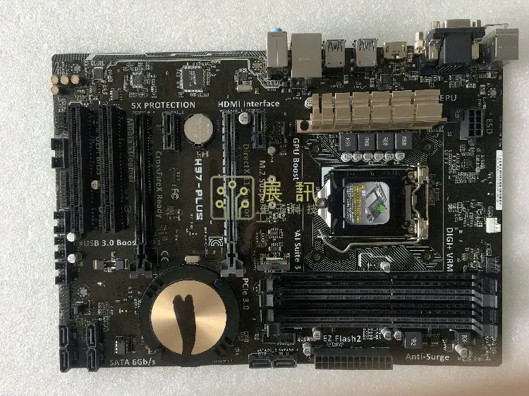 Настольная материнская плата для ASUS H97 PLUS DDR3 LGA 1150 32 Гб USB3.0 HDMI DVI VGA настольная