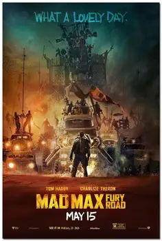 

NICOLESHENTING MAD MAX - FURY ROAD Hot Movie Art Silk Poster Print 12x18 20x30 24x36" Huge Pictures Living Room Decor 002