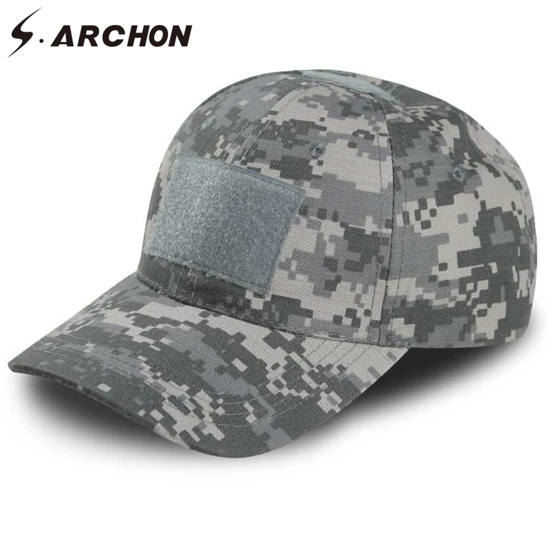 

Adjustable Multicam Militar Camouflage Hats For Men Airsoft Snapback Tactical Baseball Caps Paintball Combat Army Hats