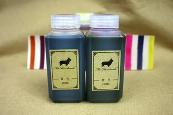 

100ml leather professional alcohol dyes Tanned leather leather dyeing edge-sealing pigments DIY handmade leather accessories