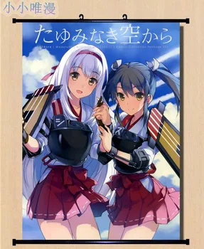 

Anime Games Kantai Collection KanColle characters sexy girl Zuikaku & Shoukaku Home Decor Wall Scroll Poster Decorative Pictures