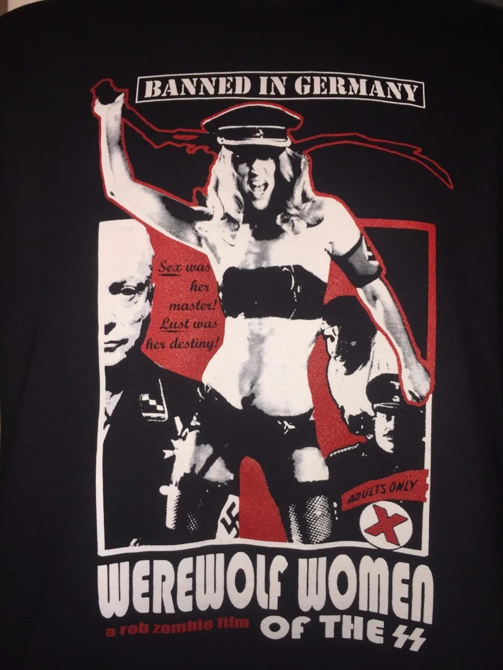 Werewolf Женская Футболка Ss Роб зомби Шери Мун Ilsa хлопковые мужские футболки классические уличная одежда индивидуальные футболки