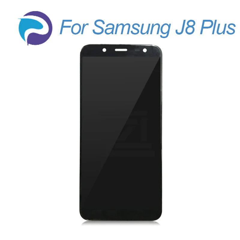 Для Samsung J8 plus ЖК экран сенсорный дигитайзер дисплей в сборе Замена для ЖК|Экраны