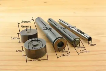 

Button Snap Fastener Snap setting open top Die Installation Tool Mold 15 mm S55
