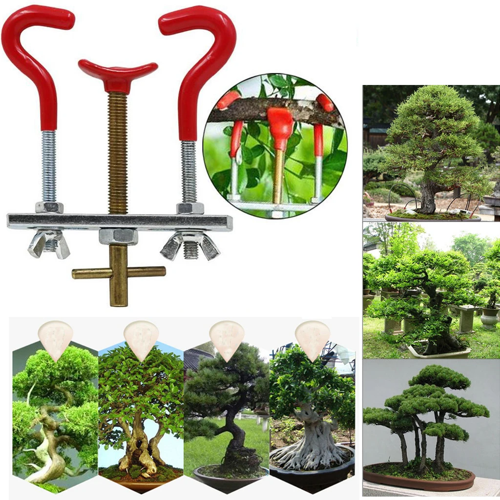 Gardening Bonsai Tool Set Carbon Steel Kit Tree Bending ...