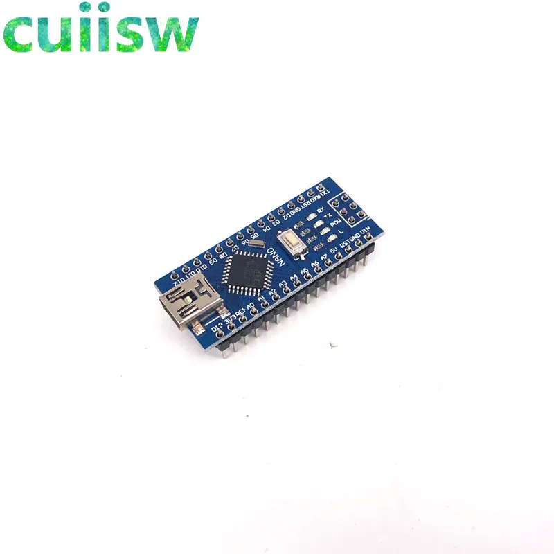 5 шт. Nano 3,0 контроллер совместимый для arduino nano CH340 USB драйвер без кабеля