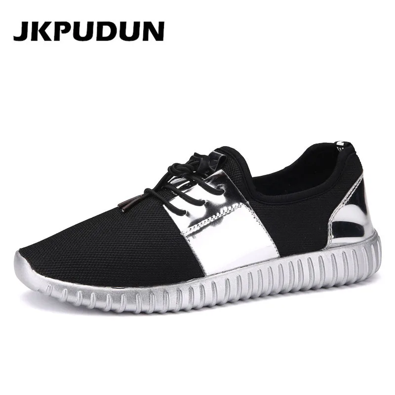 

JKPUDUN Mens Hip Hop Shoes 2019 luxury italian brand Fashion Unisex Casual Shoes Designer Espadrilles Couples Superstar Tenis