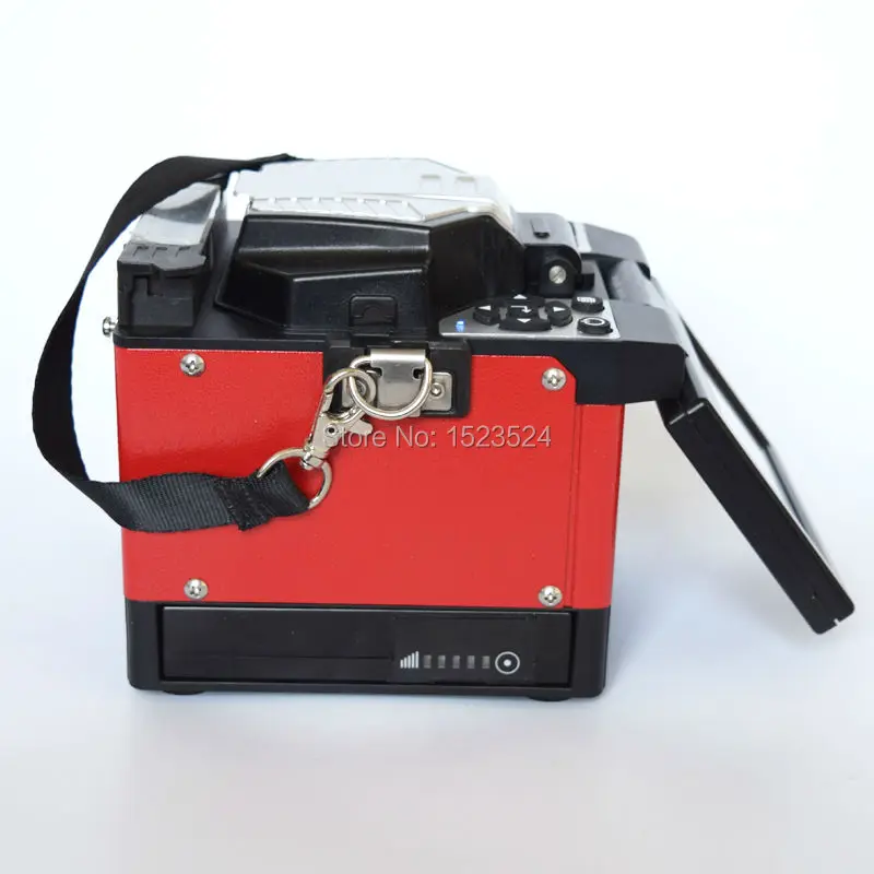 Automático da Fusão da Máquina de Emenda da Fibra Ótica de Ftth da Multi-língua Splicer X-97 14 Splicer automático da fusão da máquina de