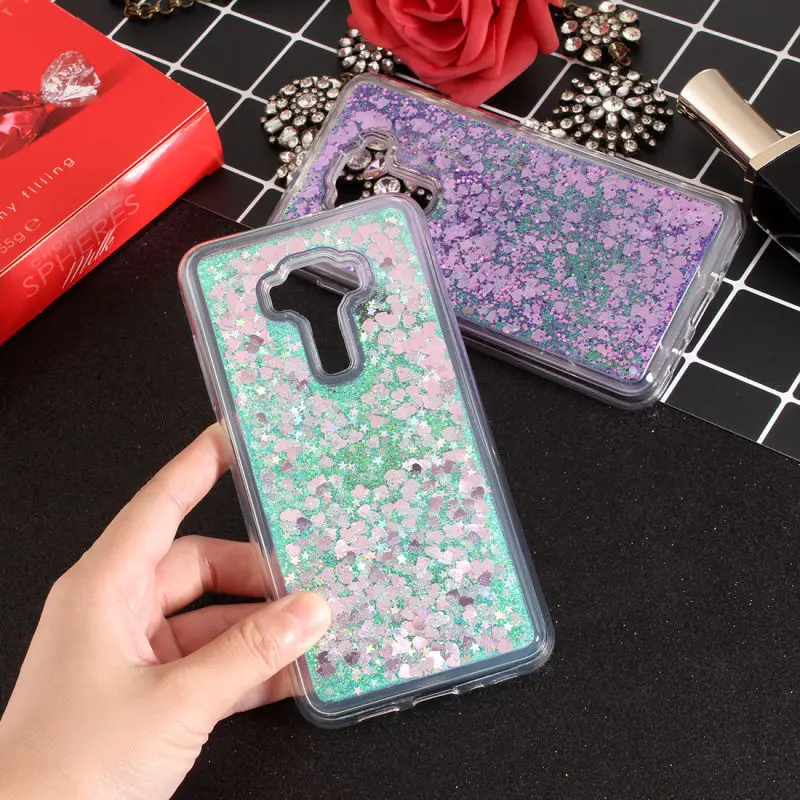 

ASUS Zenfone 3 ZE520KL Cover Quicksand Dynamic Liquid Glitter Sand Silicone Tpu Soft Cover sFor ASUS Zenfone 3 ZE520KL Back case