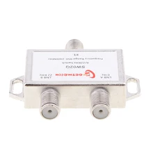 2x1 DiSEqC LNB Ton Satellite Multi FTA Schalter 0/22KHz LNBF Multi Schalter