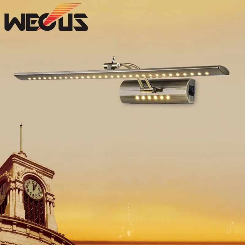 

Bathroom light europe vintage led mirror vanity lamp for hotel washroom popular rockable bedside wall lights