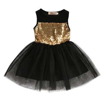 

Kids Girl New Sequin Princess Dress 2017 Casual Kids Girls Tutu Dresses Ball Gown Toddler Girl Party Clothing Children Clothes
