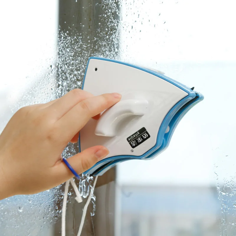 10.5*13.5cm 250g Plastic+Magnet Double Faced Glass Cleaning Window Cleaner Tools | Дом и сад