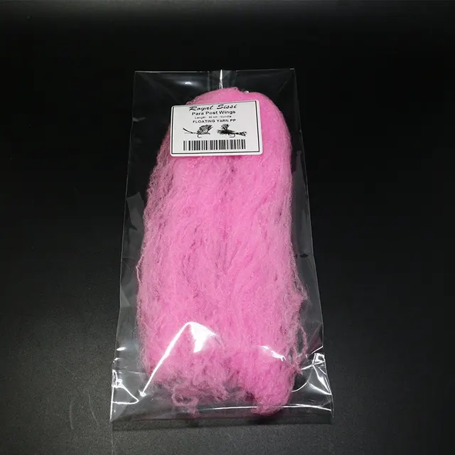 8 optional colors fly tying Para Post Wings fiber Polypropylene Floating Yarn 40cm/bundle dry