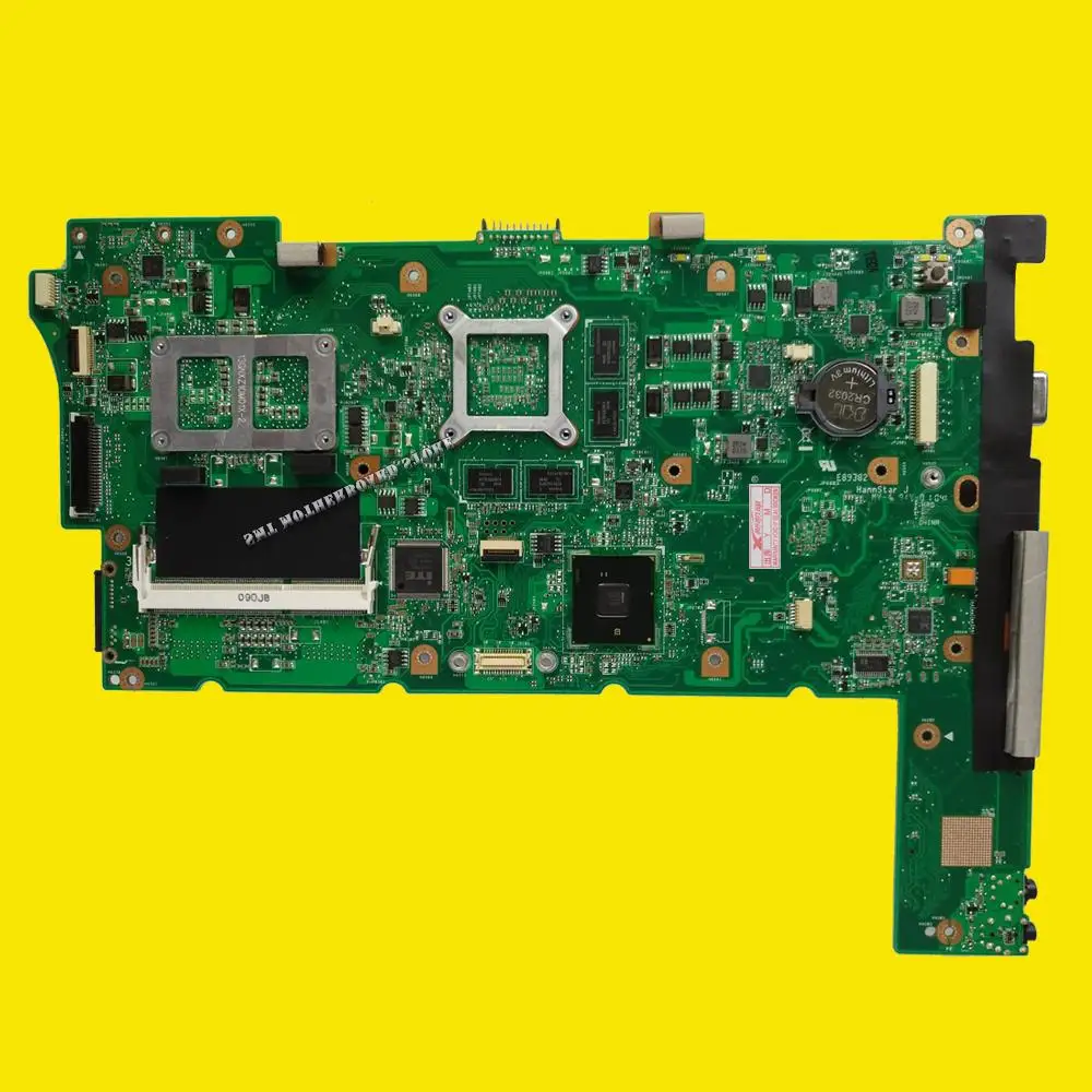Akemy N73SM материнская плата для ноутбука REV.2.0 For Asus N73S N73SV 2 RAM слот с GT410M/2G Графический