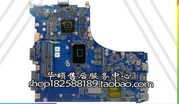  GL552VW Motherboard For ASUS ZX50V GL552V GL552VW laptop motherboard mainboard REV2.0 I5-6300HQ GTX