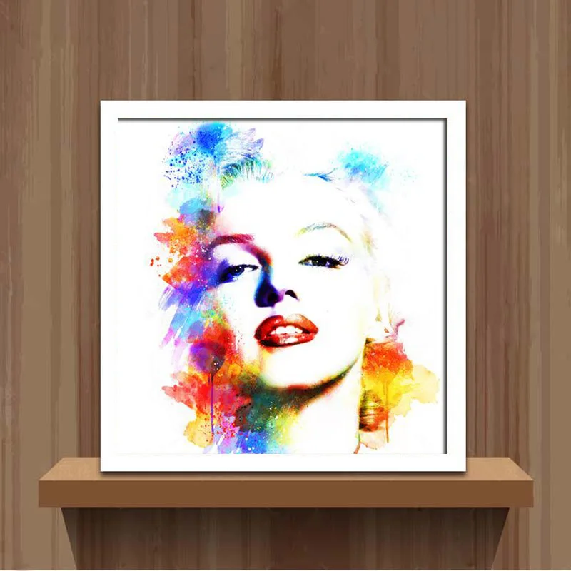 

5D Diamond Embroidery Marilyn Monroe Diy Diamond Painting Cross Stitch Kits Diamond Mosaic Crystal Embroidery Beads Needlework